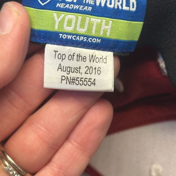 Alabama Crimson Tide Logo Cap Top of The World Youth Future Legend Bama - Picture 9 of 10